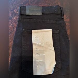 Everlane - The Way High Skinny Jean - Black - Size 31